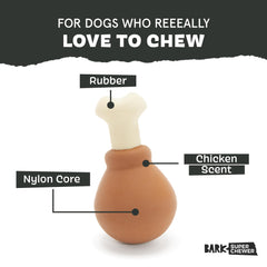 Barkbox núcleo de nylon duro para mordedores exigentes