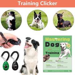 BARKIE clicador-2-en-1 para señales múltiples y entrenamiento rápido en cualquier lugar.