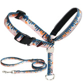 BARKLESS collar frontal anti-tirones impreso para paseos con estilo.