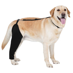 BARKLESS manga trasera para perro protege la herida sin limitar movimiento.