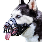 Mordaza Barkless, cesta para perro: protección contra mordidas en salidas al parque.