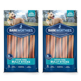 Barkworthies mordedores sin olor en empaque doble, ideal para masticación prolongada.