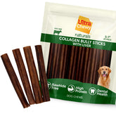 Ultra Chewy barra de colágeno 5-7 pulgadas, masticación duradera para perros activos.
