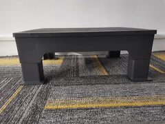 Bartuke rampa con base integrada para mayor estabilidad al entrar.