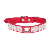 Collar Bbmmayy con cristales brillantes para paseos con estilo.