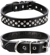 Bbmmayy collar para perro con cristales brillantes, ideal para paseos elegantes.