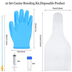 BBTO catéter de inseminación para perro, 30 cm, flexible y seguro
