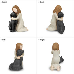 BC BINGO CASTLE figura de resina, detalle cuidado para conmemorar a tu perro.