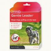 Beaphar Gentle Leader collar en ajuste cómodo para paseos sin tirones.