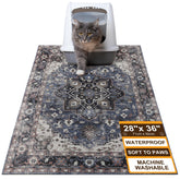 BEAUTYZOO Alfombra para caja de arena 28x36 evita la dispersión de arena.