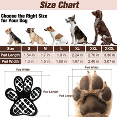 Almohadillas BEAUTYZOO para patas de perros con tracción mejorada