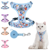 BEAUTYZOO arnés-gato-correa-ajuste, cómodo y seguro para pasear