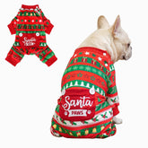 BEAUTYZOO BEA: pijama navideño para perro grande con textura velvet suave y cálida.