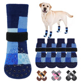 BEAUTYZOO calcetines antideslizantes para patas, agarre mejorado para suelos