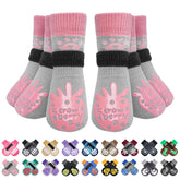 BeautyZoo calcetines antideslizantes para patas con agarre suave en suelos