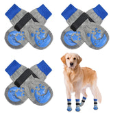 Calcetines antideslizantes BEAUTYZOO para patas de perro con mayor tracción en suelos de madera