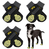 BEAUTYZOO calcetines antideslizantes para perros, agarre en suelos lisos para seguridad
