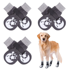 BEAUTYZOO calcetines antideslizantes con motivo de fruta protegen las patas.