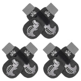 BEAUTYZOO calcetines antideslizantes para perros protegen patas y evitan deslizamientos.