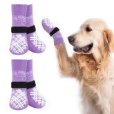 BEAUTYZOO calcetines antideslizantes para patas, mejor tracción en suelos.