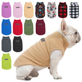 BEAUTYZOO chaleco forro polar perro frente, cálido para paseos diarios