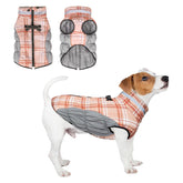 BEAUTYZOO chaqueta de invierno para perro con arnés integrado, ideal para paseos seguros