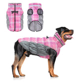 BEAUTYZOO chubasquero para perro con arnés incorporado, comodidad y control durante paseos.
