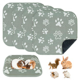 Forro lavable de BEAUTYZOO para jaula de cobaya 12x12, protege el piso.