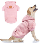 Sudadera BEAUTYZOO para perro pequeño con bolsillos, ideal para paseos y snacks.