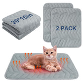 BEAUTYZOO manta-auto-calentante para gato, calor cómodo sin cables