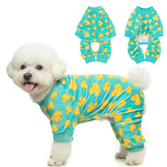 BEAUTYZOO pijama perro con envoltura de barriga para mayor calidez.