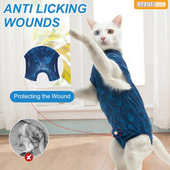 BEAUTYZOO prenda recuperación gato material suave y transpirable