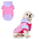 BEAUTYZOO sudadera fleece con bolsillos para perros, comodidad cálida en paseos.