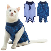 BEAUTYZOO traje de recuperación para gato, frente visible, para postoperatorio cómodo.