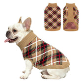 BEAUTYZOO suéter para perro grande con cuello alto, calidez para paseos fríos.