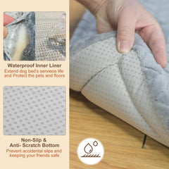 Colchon Beautyzoo para perro lavable a máquina facilita la limpieza.