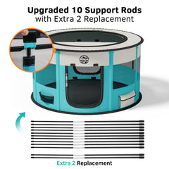 BEBANG jaula multiusos para gato y cachorro, buena ventilación.