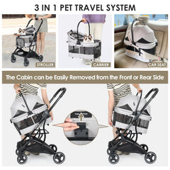 Beberoad Pets T3: capota que protege del sol durante paseos.