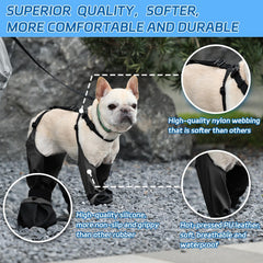 BECROWM botas con ajuste doble para un calce seguro y estable.