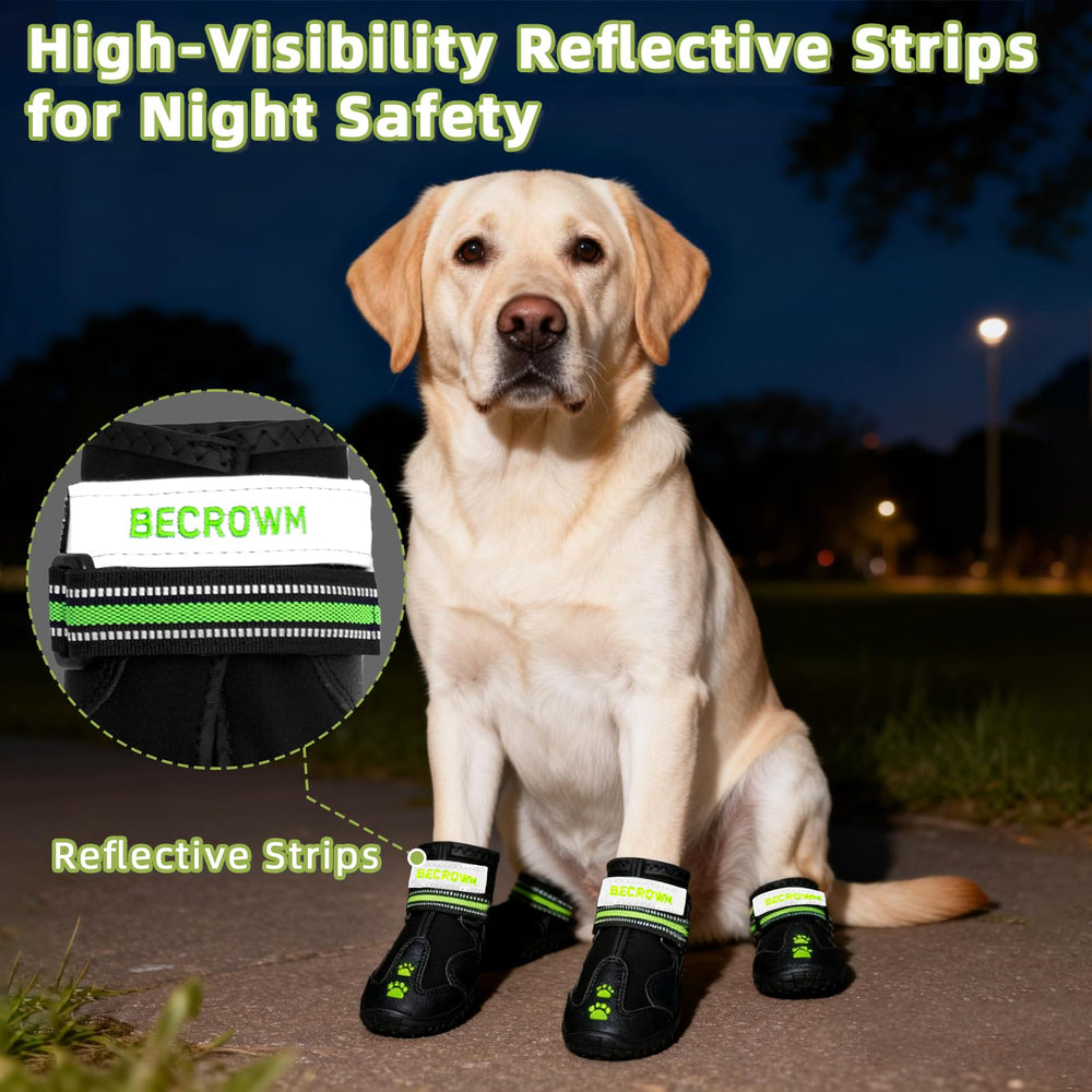 Botas BECROWM con correa reflectante para mayor visibilidad