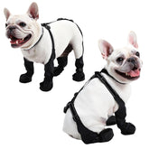 BECROWM botas para perros con tiras reflectivas para mayor visibilidad nocturna.