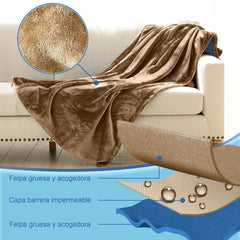 Manta Bedding Aid doble cara, ideal para uso versátil en casa