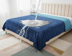 Manta Bedding Aid King con protección impermeable para cama y sofá.