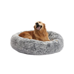 Bedfolks cama donut para perros grandes, 36 pulgadas, descanso cómodo