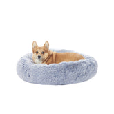 Bedfolks cama rosquilla navy 30 pulgadas para comodidad envolvente.
