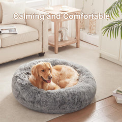 BedStill, cama para perro, forma de anillo, apoyo suave para articulaciones.