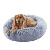 BedStill cama donut para perro grande ofrece descanso suave y seguro.