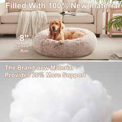 BedStill relleno suave proporciona alto soporte para perros grandes