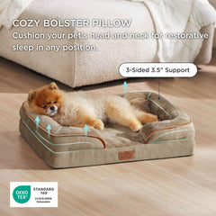 Base antideslizante que mantiene estable la cama de perro