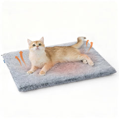 Bedsure cama-gato-autocalentante, confort cálido sin cables para tu mascota.